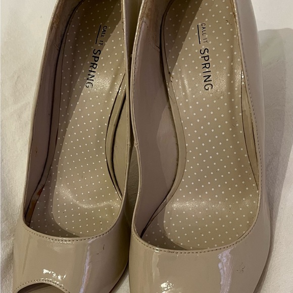 Call it Spring Nude colour high heel shoes - Picture 3 of 6